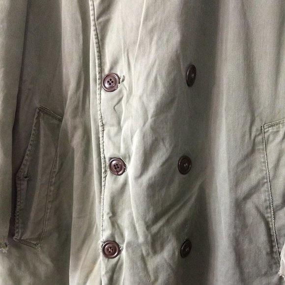 Vintage Army Coat - Picture 5 of 12